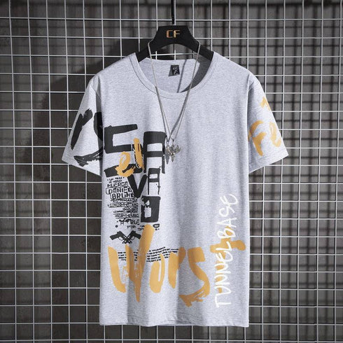 Men's Fashion Summer Short-sleeved T-shirt With Short Pant